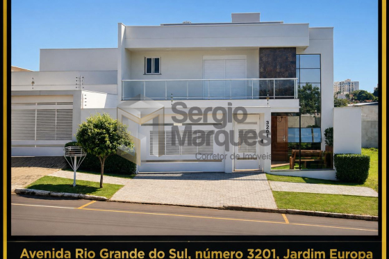 Casa à venda - 361m² - Jardim Europa, Umuarama-PR